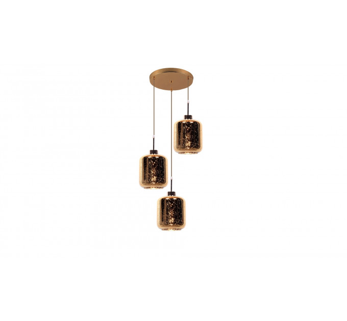 Подвесной светильник Lumina Deco Alacosmo LDP 6811-3 RD GD
