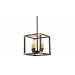Подвесная люстра Lumina Deco Waldorf LDP 1140-4 BK+MD