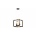 Подвесная люстра Lumina Deco Waldorf LDP 1140-4 BK+MD
