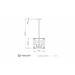 Подвесная люстра Lumina Deco Waldorf LDP 1140-4 BK+MD