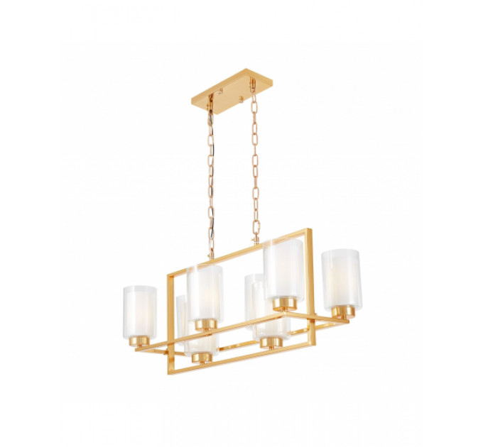 Подвесной светильник Lumina Deco Lino LDP 1239-8 F.GD