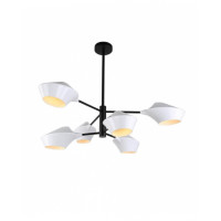Подвесной светильник Lumina Deco Romina LDP 6037-6 WT+BK