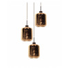 Подвесной светильник Lumina Deco Alacosmo LDP 6811-3 RD GD