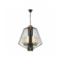 Подвесной светильник Lumina Deco Canti LDP 1244-5 BK+MD