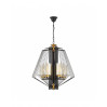 Подвесной светильник Lumina Deco Canti LDP 1244-5 BK+MD