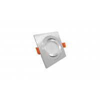 Встраиваемый точечный светильник Lumina Deco Luka LDC 8062-JP-L90*W90 SILVER