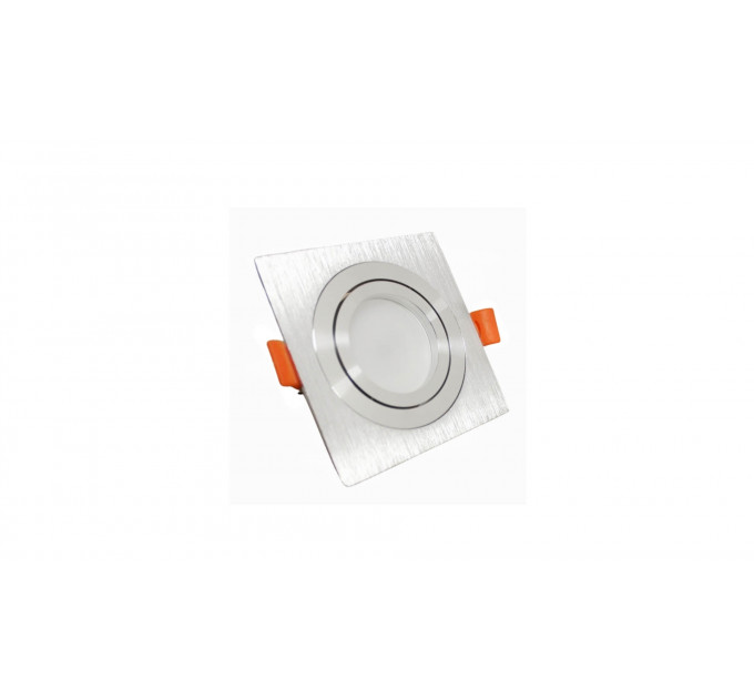 Встраиваемый точечный светильник Lumina Deco Luka LDC 8062-JP-L90*W90 SILVER