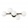 Настенный светильник Lumina Deco Marsiada LDW 6033-5 BK+F.GD