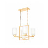 Подвесной светильник Lumina Deco Lino LDP 1239-5 F.GD
