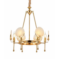 Подвесная люстра Lumina Deco Montego LDP 8010-6 F.GD