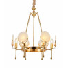 Подвесная люстра Lumina Deco Montego LDP 8010-6 F.GD