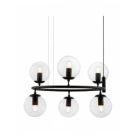 Подвесной светильник Lumina Deco Ceredo LDP 6034-6 RND BK