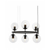 Подвесной светильник Lumina Deco Ceredo LDP 6034-6 RND BK