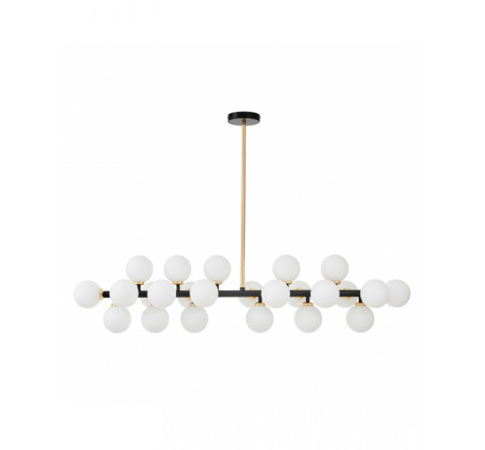 Подвесной светильник Lumina Deco Marsiada LDP 6033-24 BK+GD
