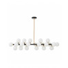 Подвесной светильник Lumina Deco Marsiada LDP 6033-24 BK+GD