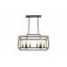 Подвесная люстра Lumina Deco Waldorf LDP 1140-8 BK+MD