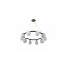 Подвесная люстра Lumina Deco Modica LDP 6032-10 BK+MD