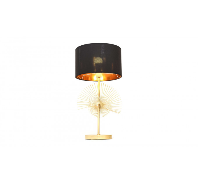 Настольная лампа Lumina Deco Fonti LDT 5534 GD+BK