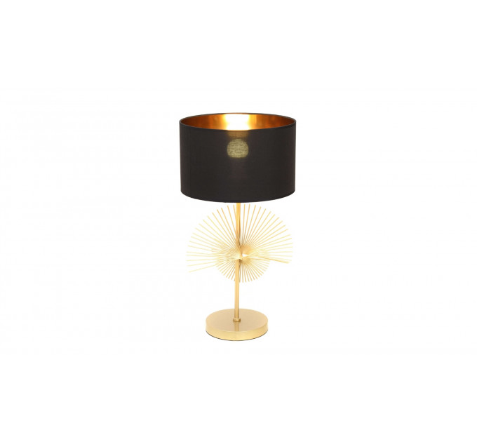 Настольная лампа Lumina Deco Fonti LDT 5534 GD+BK