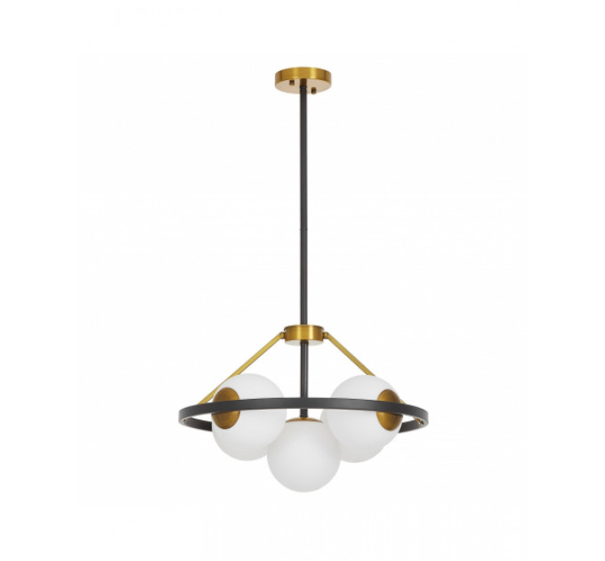 Подвесной светильник Lumina Deco Donzano LDP 8034-5 BK+WT