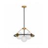 Подвесной светильник Lumina Deco Donzano LDP 8034-5 BK+WT
