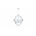 Подвесная люстра Lumina Deco Baltimore LDP 8020-6 CHR+WT