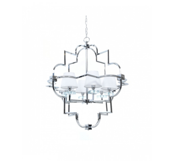 Подвесная люстра Lumina Deco Baltimore LDP 8020-6 CHR+WT