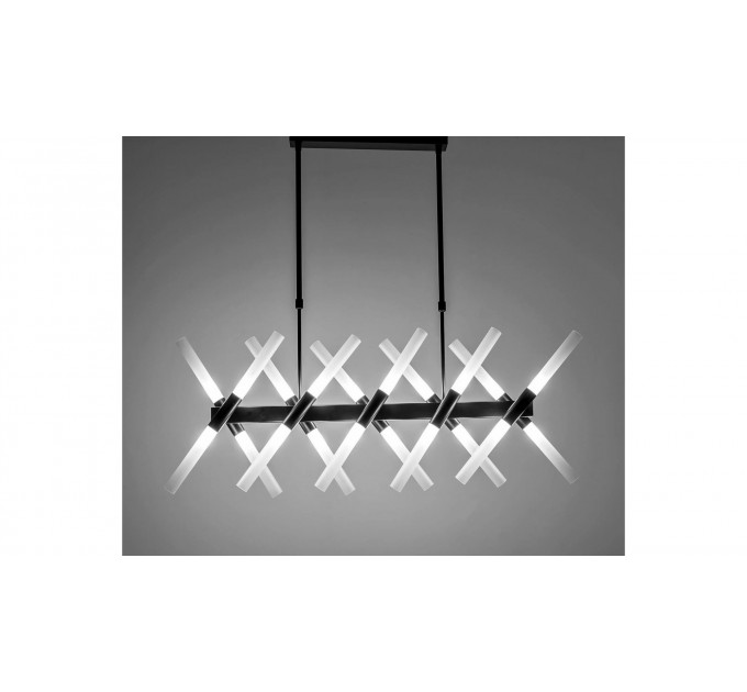 Подвесная люстра Alford Lumina Deco LDP 6036-20 BK