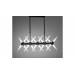 Подвесная люстра Alford Lumina Deco LDP 6036-20 BK