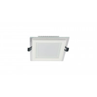 Встраиваемый светильник Lumina Deco Beneto LDC 8097-SQ-GL-18WSMD-D200*W200 WT