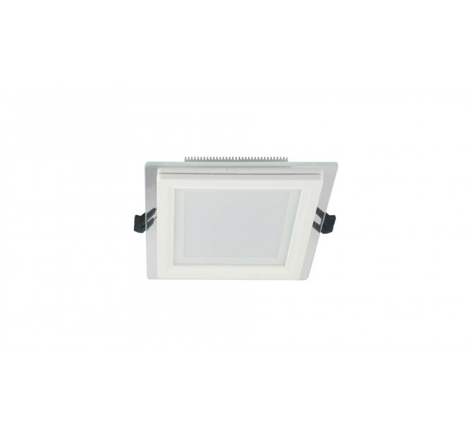 Встраиваемый светильник Lumina Deco Beneto LDC 8097-SQ-GL-18WSMD-D200*W200 WT