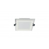 Встраиваемый светильник Lumina Deco Beneto LDC 8097-SQ-GL-18WSMD-D200*W200 WT