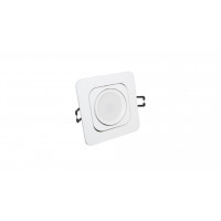 Встраиваемый точечный светильник Lumina Deco Moka LDC 8063-SS-L98*W98 WHITE