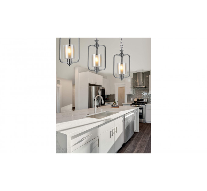 Подвесной светильник Lumina Deco Atlanta LDP 1222-1 CHR+WT