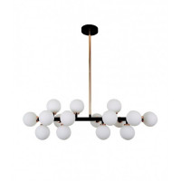 Подвесной светильник Lumina Deco Marsiada LDP 6033-16 BK+GD
