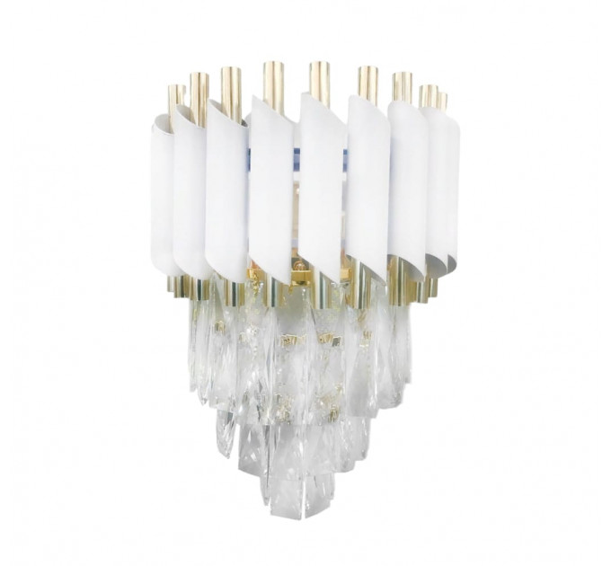 Настенное бра Lumina Deco Funneli LDW 6003-2 WT+F.GD