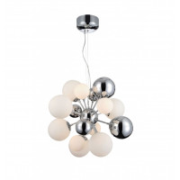 Подвесная люстра Lumina Deco Galaksida LDP 8565-10/16 CHR+GY