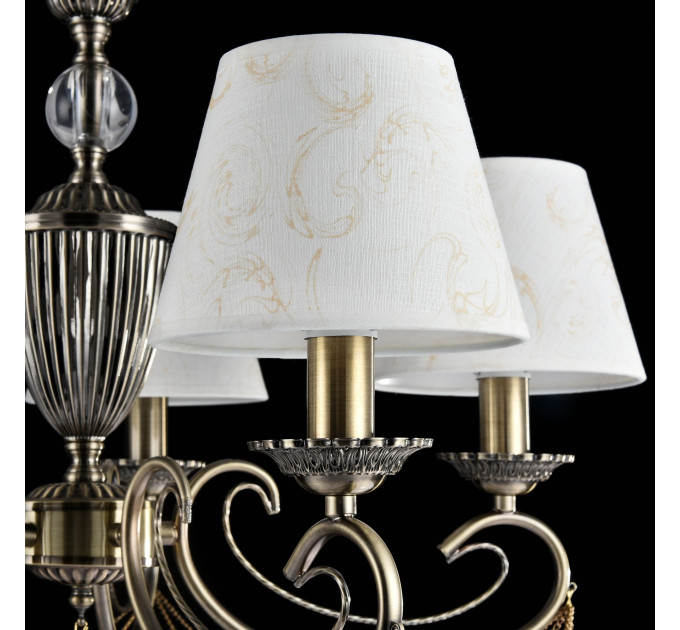 Подвесная люстра Brossard Freya 5*40W Е14 FR2904-PL-05-BZ