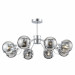 Люстра на штанге Sally Freya 8*40W Е14 FR5014PL-08CH