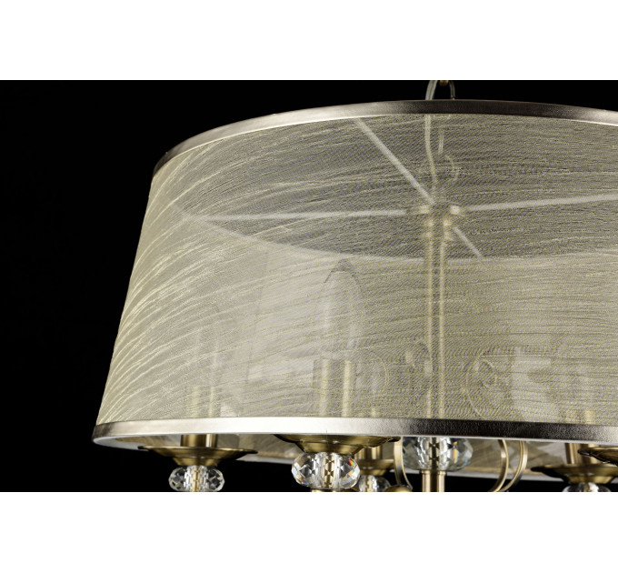 Подвесная люстра Driana Freya 5*40W Е14 бронза FR2405-PL-05C-BZ