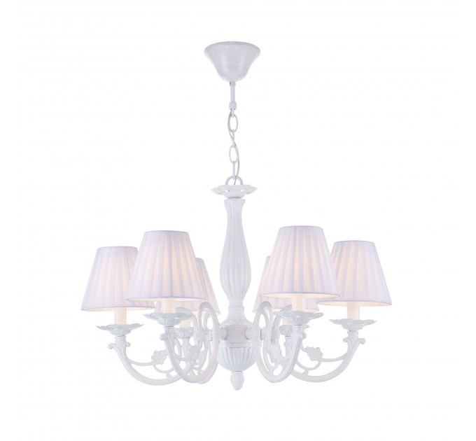 Подвесная люстра Jasmine Freya 6*40W Е14 FR2686PL-06W