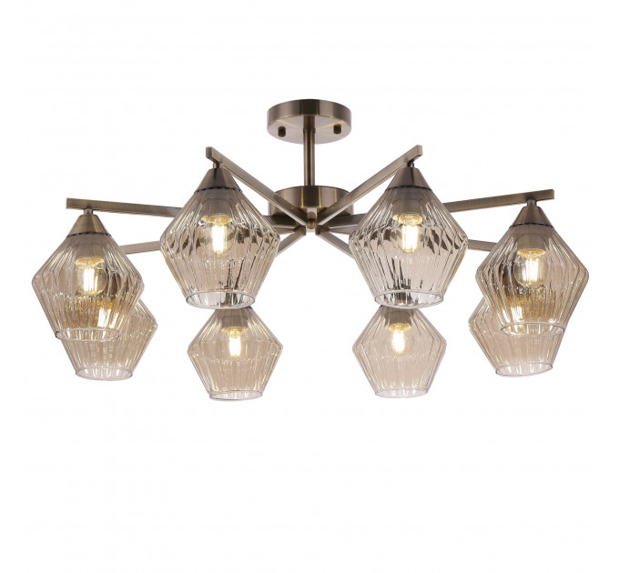 Потолочная люстра Anika Freya 8*60W Е27 FR5048PL-08BZ