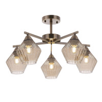Потолочная люстра Anika Freya 5*60W Е27 FR5048PL-05BZ