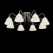 Потолочная люстра Berta Freya 8*60W Е27 FR2013CL-08N