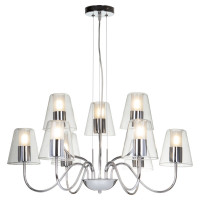 Подвесная люстра Ursula Freya 9*40W Е14 FR5017PL-09CH