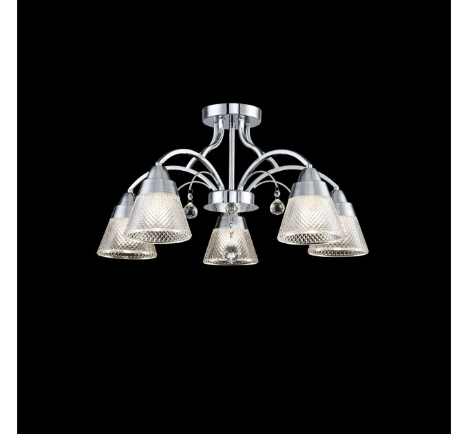 Потолочная люстра Enrica Freya 5*40W Е14 FR2011CL-05CH