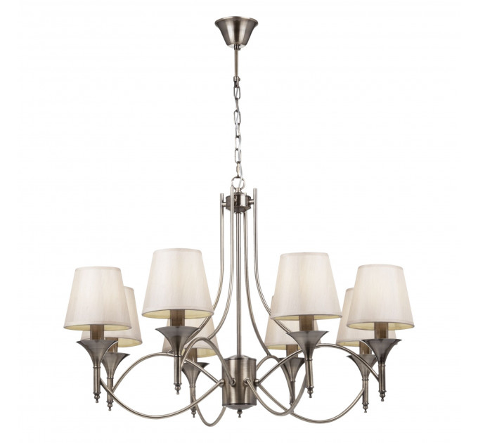 Подвесная люстра Dalia Freya 8*40W Е14 FR2005PL-08BZ