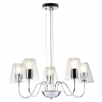 Подвесная люстра Ursula Freya 5*40W Е14 FR5017PL-05CH