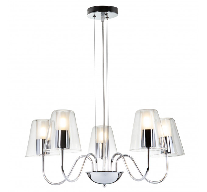 Подвесная люстра Ursula Freya 5*40W Е14 FR5017PL-05CH