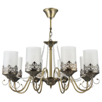 Подвесная люстра Sherborne Freya 8*60W Е14 FR2563-PL-08-BZ